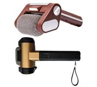 Electric Grill Cleaner, Bbq Power Brush, Electric Grill Cleaning Scrub Brush, Cordless Grills Cleaning Brushes Rechargeable with LED Light for BBQ Grates (With 2 brush heads)