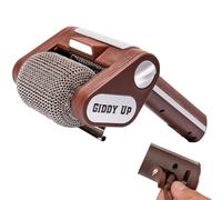 Electric Grill Cleaner Bristle-Free: BBQ Power Brush for Grill Cleaning, Cordless, Rechargeable Grill Tool with 350 RPM Stainless Steel Roller, LED Light - Patents Pending