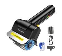 Electric Grill Cleaning Brush - High Torque 2000mA Battery Wire Bristles | Automatic Grill Brush,for Home Kitchen Outdoor Barbecue Camping Picnic Patio Park Balcony Picnic Area