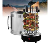 Electric Grill Vertical Smokeless Indoor Electric Griddle Multifunctional Skewer Machine - Home Party Travel Hiking Camping Garden
