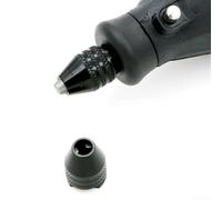 Electric Grinder 3-Jaw Chuck for Rotary Tools, 0.3 to 3.2 mm Capacity, M8 x 0.75mm Rust-Proof Multi Tool Accessory, Keyless Quick Change Fit