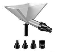 Electric Grout Filling Tool With Large Capacity For Mortar Tube For Tile Laying And Brick Repair Leak Proof Sealing Design For Smooth Material Flow In Home Maintenance Projects Black Color