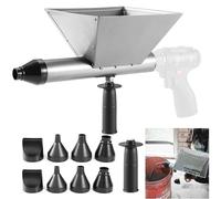 Electric Grout Gun for Mortar, Electric Mortar Sprayer Mortar Press with 4 Different Nozzles (All Metal)