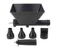 Electric Grout Injector, Handheld for Mortar Applicator with 5 Nozzles and Funnel Design for Cement Caulking and Pointing, Compatible with Air Compressor