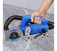 Electric Grout Removal Tool, 1200W with Diamond Blade & 9000 RPM Speed, Automatic Water Blower for DIY Tile Cleaning & Regrouting