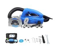 Electric Grout Removal Tool,Tile Joint Cleaner-1200W 9000 RPM Diamond Blade,Dust Collection,Adjustable Depth for Ceramic Porcelain Floor Wall Tile Regrouting Projects