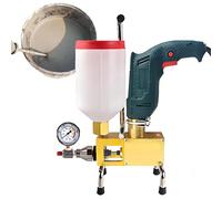 Electric Grouting Machine, High Pressure Injection Grouting Pump, 0.74 L/Min Flow for Subway, Tunnel, Culvert Repair 910W