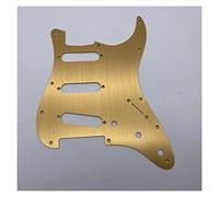 Electric Guitar 11-Hole Aluminum Modern Style SSS Guitar Pickguard Scratch Plate Fits for For ST Guitar Electric Guitar Parts (Color : 06)