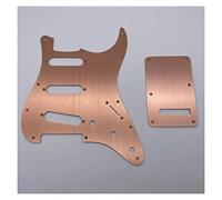 Electric Guitar 11-Hole Aluminum Modern Style SSS Guitar Pickguard Scratch Plate Fits for For ST Guitar Guitar Replacement Pickguard (Color : 03)