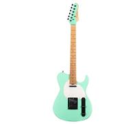 Electric Guitar 22 Fret Stainless Steel Ring Electric Guitar With Multiple Colors(Green)