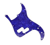 Electric Guitar 3 Ply Pickguard PVC 9/13 Holes With Screw(Blue 13Hole)