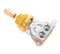 Electric Guitar 3 Way Toggle Switch Cap Metal Selector | Short Straight Frame, Cylindrical Tip, Chrome Finish, Smooth Pickup Changes, Stage Control for Guitarists and Luthiers
