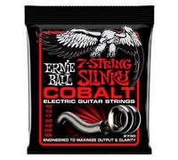 Ernie Ball Electric Guitar Strings Skinny Top Heavy Bottom Slinky Cobalt 7-String 10-62 Gauge
