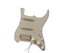 Electric Guitar Accessories ST Single Alnico Electric Guitar Pickup Assembly Beige Plate Assembly(1)