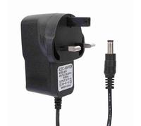 Electric Guitar Adapter Kit, Tip Negative 90cm Cable Length Portable Storage Cable Tie for Keyboards, Pedals, Amplifiers (UK Plug)