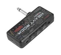 Electric Guitar Amp, Electric Guitar Plug, Mini Headphone Amp Amplifier, Heavy Rock Compact Portable