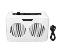 Electric Guitar Amplifier, 10W Bluetooth 1/4 Inch Guitar Amplifer Input Port Amp Accessories with Delay Effects 3.5mm Earphone Jack