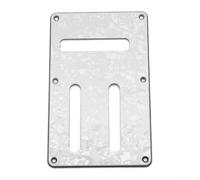 Electric Guitar Backplate Compatible with For IBANEZ Models PVC 1+2 Wiring Cover for Internal and Cable Management (C)