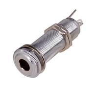 Electric Guitar Bass 1/4Inch Barrels Cylinder Input/Output Mono Active Long Threaded Socket Guitar Accessory