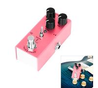 Electric Guitar Bass Effects Pedal With Distortion Delay Features Aluminum Alloy Sound Processing Guitar Effects Pedal