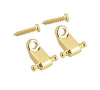 ELECTRIC GUITAR BASS ROLLER STRING TREE RETAINER HIGH STRENGTH FOR GUITARISTS (Gold)