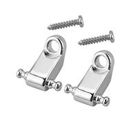 ELECTRIC GUITAR BASS ROLLER STRING TREE RETAINER HIGH STRENGTH FOR GUITARISTS (Silver)