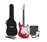 Electric Guitar Beginner Kit with 10W Amp LA by Gear4music Red