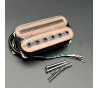 Electric Guitar Blade/Hex Screw Adjusting Pickup With 4 Conduct Cable/Coil Splitting Dual Coil Pickup Guitar Parts(Bridge C)
