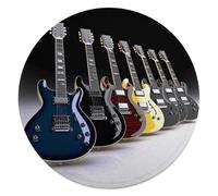 Electric Guitar Blanket Soft Flannel Throw Round Blankets Cozy Novelty Blanket Fashion Beach Tapestry Funny Large Towel for Couch Bath Travel 59 in