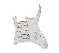 Electric Guitar Board Pickguard Pickups With HSH Pickup Loaded Prewired For Replacement Parts Guitar Playing Accessories Guitar Pickups Set Prewired Pick Guard Single Coil Pickup Ssh Pickups Alnico