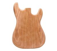 Electric Guitar Body 3-4 Pieces Wood Combine Guitar Barrel Without Hole Okoume Wood Heavy Wood Unfinished DIY Body