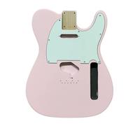 Electric Guitar Body DIY Semi-finished Product Modification Kit Electric Guitar (Color : Pink)