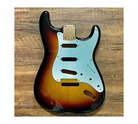 Electric Guitar Body North American Alder Guitar Semi- finished Manual DIY Guitar Barrel Replacement Guitar Accessories Guitar body replacement (Color : Sunset)