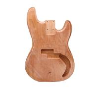 Electric Guitar Body Okoume Wood Color Electric Guitar Body DIY Electric Bass Body Modification Accessories