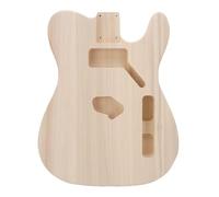 Electric Guitar Body Unfinished Guitar Body Replacement Poplar Wood Stringed Instrument for TL Style