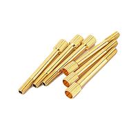 Electric Guitar Bridge 6 Pcs Brass Electric Guitar Tremolo Bridge Saddle Clamp Lock String Screw/String Through Screw