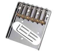 Electric Guitar Bridge Electric Guitar Fixed Bridge Pickup Bridge Set 6 Strings Bridge Plate Electric Guitar Bridge Set Fixing Guitar Bridge