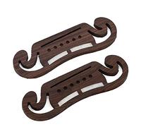 Electric Guitar Bridge Folk Acoustic Guitar Yard Under The Bridge Yard Under The Drive Pull String Board Pull String Board Rose Xylophone Yard (Color : SJ RO G0418)
