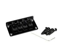 Electric Guitar Bridge Hardtail with Screws & Wrench 4-String Fixed Accessories Enduring Fixed Replacement Parts