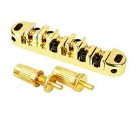 Electric Guitar Bridge Replacement 6 String Guitar Bridge Roller Saddles Guitar Bridge Tailpiece