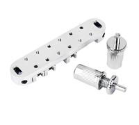 Electric Guitar Bridge Replacement 6 String Guitar Bridge Roller Saddles Guitar Bridge Tailpiece Roller Saddles Guitar Bridge Tailpiece