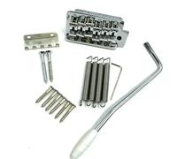 Electric Guitar Bridge Replacement Parts One Set Guitar Bridges And Tremolo 6 Screws Fixed Right Hand Version Single Vibrato