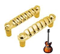 Electric Guitar Bridge Saddle | Quik Change Tune-O-Matic Guitar Bridge | Alloy Musical Accessories for Concerts, Recording Scenes, School Events, Live Performances