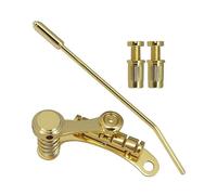 Electric Guitar Bridge Stop Bar Tailpiece Tremolo Replacements Guitar Bridge Pull Plate Electric Guitars Accessory K1YF(Gold)