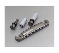 Electric Guitar Bridge Stringer Aluminum Alloy Ultra-light Fixed Base Guitar Replacement bridge(Tin color)