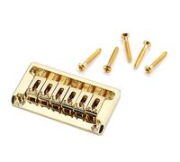 Electric Guitar Bridge Tailpiece With Screws Hardtail Bridge Top Loading Saddles Tailpiece Musical Instrument Accessories