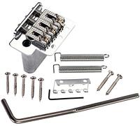 Electric Guitar Bridge Three String Guitar Tremolo Bridge Chrome