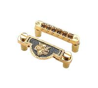 Electric Guitar Bridge Tigers Face 6 String Guitar Bridge Roller Saddles Guitar Bridge Tailpiece