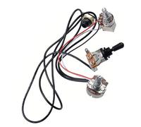 Electric Guitar Circuit Electric Guitar Electronic Circuit 1 Volume 1 Tone Three-position Converter Large Potentiometer(Black)