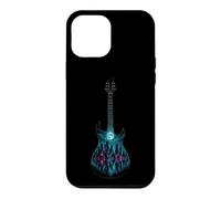 Electric Guitar City Skyline Night Stars Guitarist Gift Case for iPhone 12 Pro Max